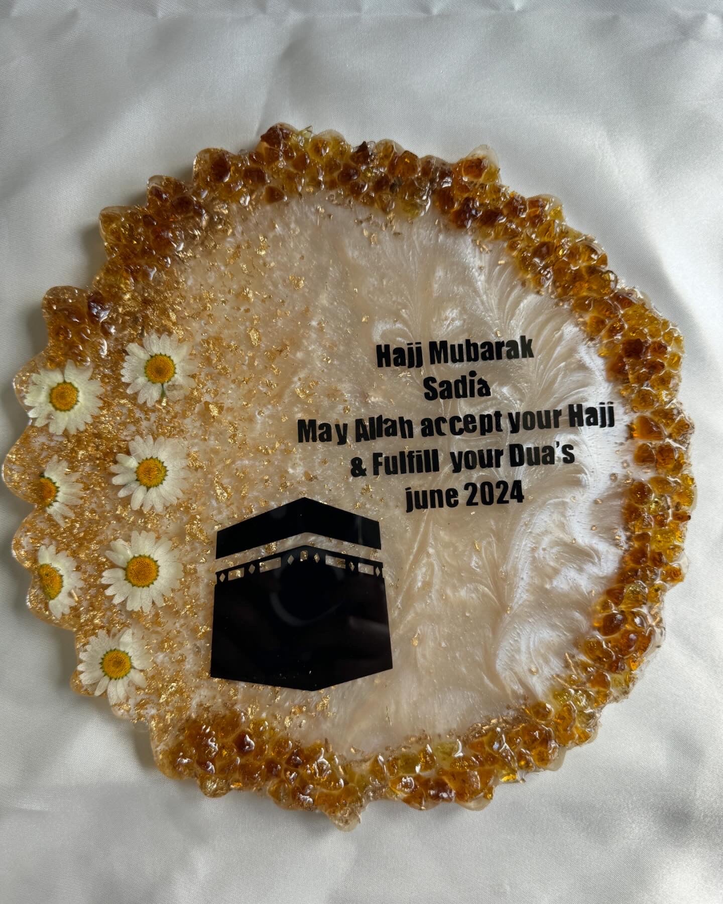 umrah/hajj/wedding/engagement/Graduation Plaque