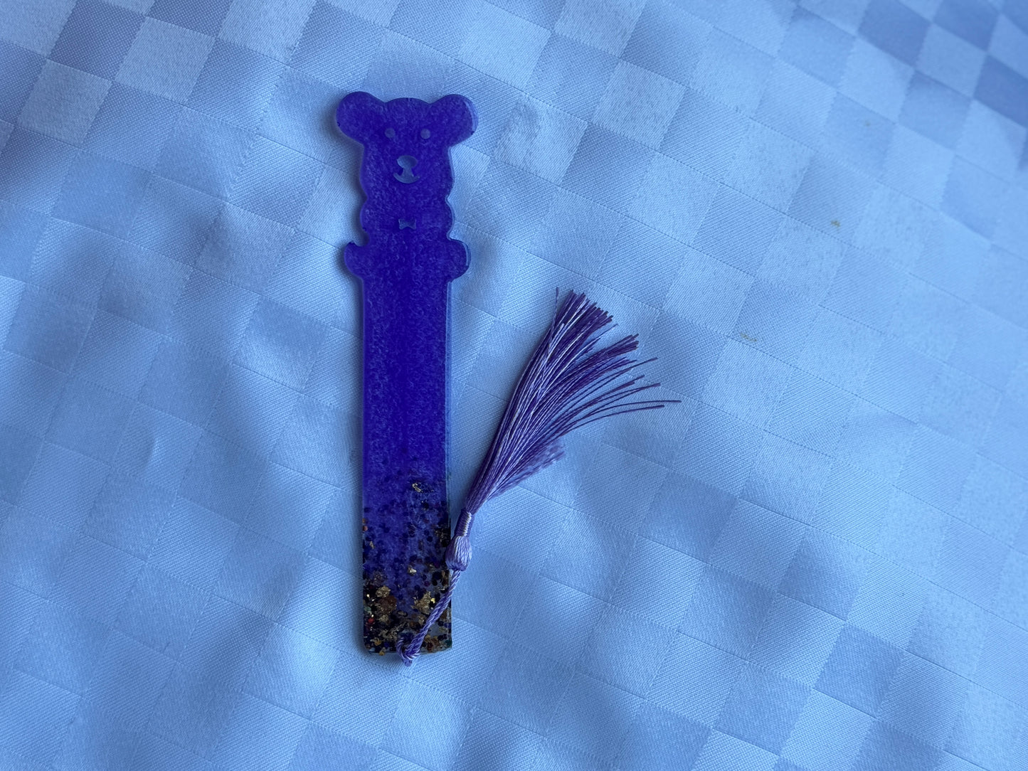 Resin bookmark