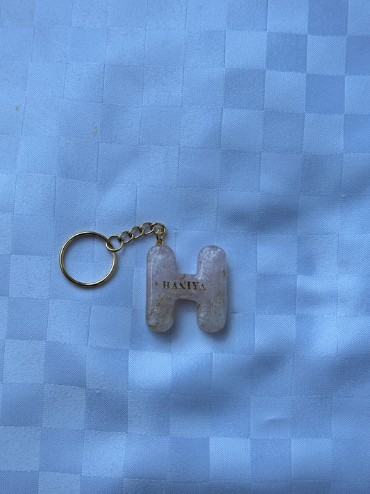Resin keyring