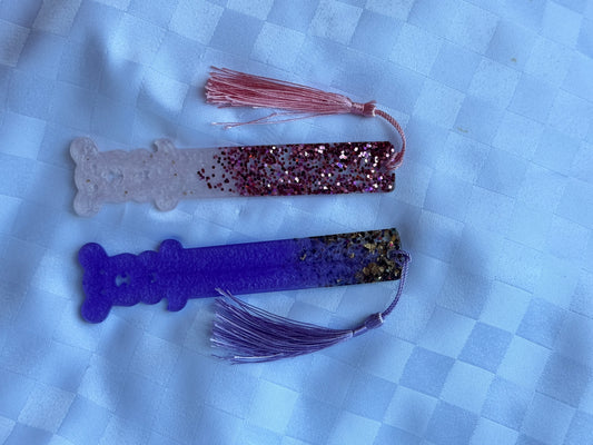 Resin bookmark